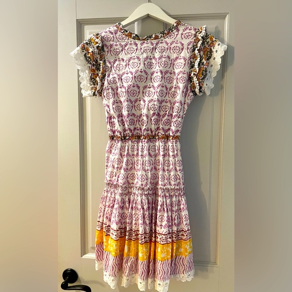 Charleston Shoe Co super cute Charlee Garrott mini dress, summery cotton - Picture 2 of 2